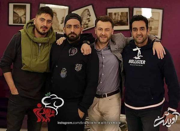 سامان گوران، پوریا پورسرخ، نیما شاهرخ شاهی و بازیگر ترکیه ای شام ایرانی بازیگران شام ایرانی